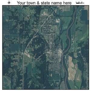    Aerial Photography Map of Clinton, Indiana 2010 IN 