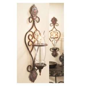  Candle Hurricane Sconce