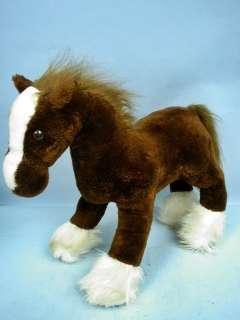 Anheuser Busch Clydesdale Plush Horse by Russ Berrie  