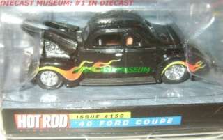 1940 40 FORD COUPE HOT ROD MAGAZINE DIECAST VERY RARE  