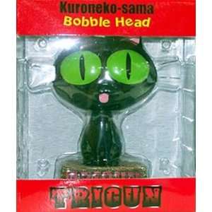  Trigun Anime Nuro Neko (Black Cat) Bobble Head Figure 