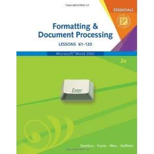  Formatting & Document Processing Essentials, Lessons 61 