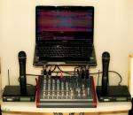 PRO EV LIVE ENTERTAINMENT DJ KARAOKE LAPTOP SYSTEM SHURE OVER 300 DISC 