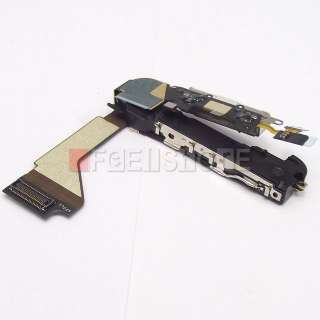   Connector Ribbon Flex Cable White + Buzzer Speaker For Apple iPhone 4G