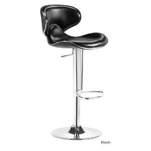  Zuo Fly Bar Chair   Black