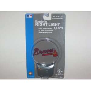  ATLANTA BRAVES Team Logo Everbrite (LED) NIGHT LIGHT (2 1 