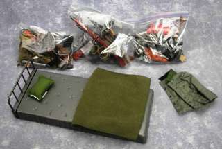 Large LOT GI Joe Hasbro Accessories Exploded Jeep Guns Set Pieces 