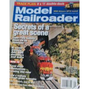 Model Railroader Magazine, September 2010 Neil Besoughloff  