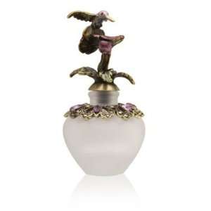 Perfume Bottle (Purple Hummingbird with Lavender Rhinestones) PB 448
