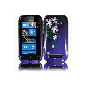  Nokia Lumia 710 Graphic Case   Nightly Flower (Package 