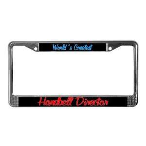  Worlds Greatest Director Black Music License Plate Frame 