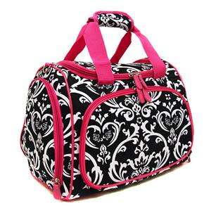   Floral Travel LuggageTote Duffle Bag Dance Sleep Over Gym Cheer  