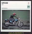 Vintage Kawasaki Motorcycle Road Atlas 1974  