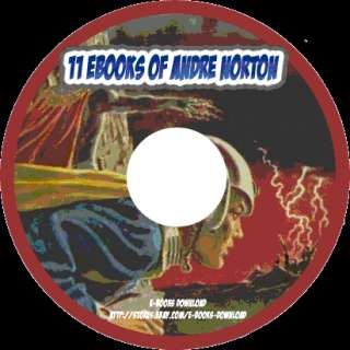 11 Ebooks Andre Norton Voodoo Planet Cd New  