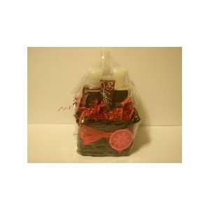 com Bath and Body Works Black Amethyst Gift Basket, containing lotion 