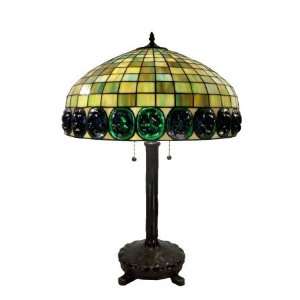  Tiffany ZLB35+PS136G Turtle Back Table Lamp