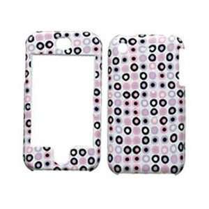   Snap on Protector Faceplate Cover Housing Hard Case   Circle Dots