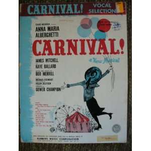    Carnival Vocal Selection Bob (Words and Music) Merrill Books