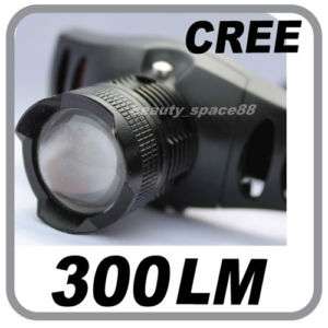 CREE Q5 LED 300 Lumens Headlamp HeadLight W head torch  