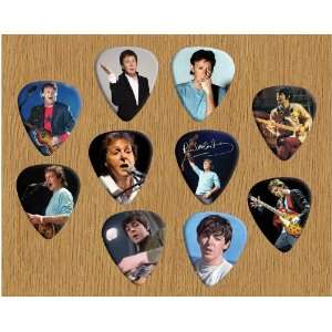  Paul McCartney Beatles Loose Guitar Picks X 10 (Limited to 