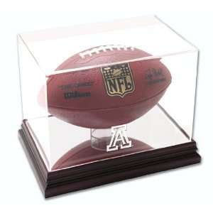 University of Arizona Mahogany Logo Football Case  Sports 