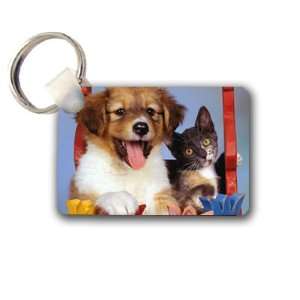  Puppy and kitten cute Keychain Key Chain Great Unique Gift 