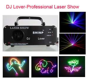SHINP 500mW RGP Animated Ilda DMX Laser Light Party  
