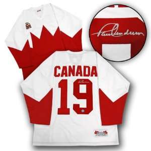  PAUL HENDERSON 1972 Team Canada SIGNED Hockey Jersey 