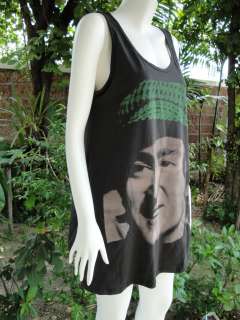 JOHN LENNON The Beatles UK Tank Top T Shirt Dress M/L  