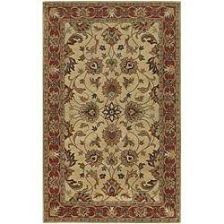 Hand tufted Coliseum Wool Rug (8 x 10 Oval)  