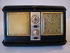 Vintage Endura Radiolarm Travel Clock Radio West Germany Mid Century