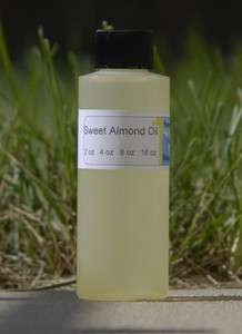 Pure Sweet Almond Oil 2 oz 4 oz 8 oz 16 oz  