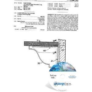  NEW Patent CD for COMPOSITE MANTLE SYSTEM 