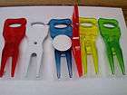 AMERICAN made plastic color Divot tools w/ball marker rated #1 in 