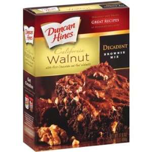 Duncan Hines Brownie Mix Walnut 17.6oz Grocery & Gourmet Food