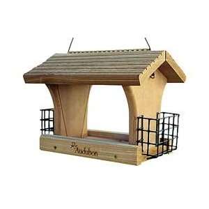   Large Ranch Feeder with 2 Suet Cages 3.5qt Capacity