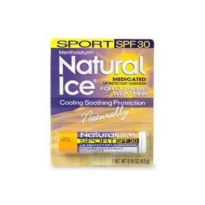  Natural Ice Lip Balm Sport Size 12 PC Beauty
