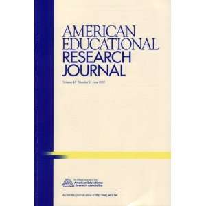  American Educational Research Journal, Vol. 47, Number 2 