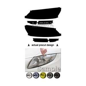 VW Passat (2012, 2013) Headlight Vinyl Film Covers by LAMIN X ( CLEAR 