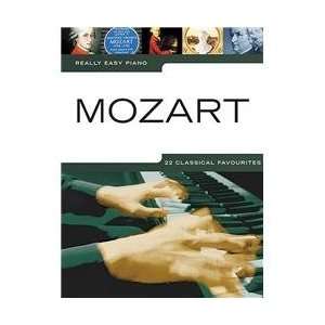  Music Sales Mozart   Really Easy Piano (Standard) Musical 