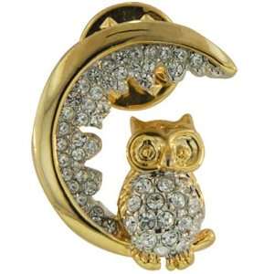 Owl Moon Brooch & Pins