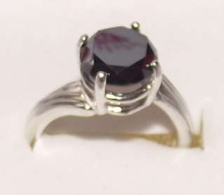 55ct Genuine AAAA Black Diamond Offset Ring. Excellent Luster with 