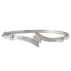 Sterling Silver 1ct TDW Diamond Bracelet (J K, I3)  