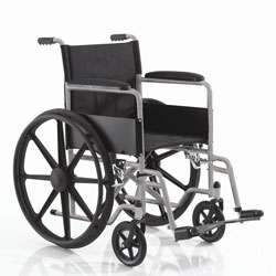 AXS Basic Wheelchair with Footrests  