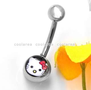   Stainless Steel Ball Belly Navel Rings Body Piercing Jewelry  