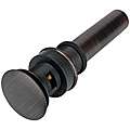 Overflow 1.5 inch Oil Rubbed Bronze Pop up Bathroom Sink Drain Compare 