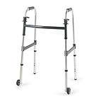 INVACARE DUAL RELEASE WALKER WITH 5 FIXED WHEELS * NEW  