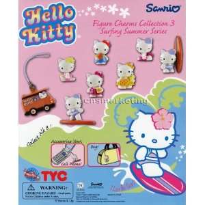 Hello Kitty Charms Summer series 3 Capsule Toys Set of 8
