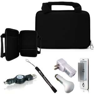  Black Protective Nylon Cover Carrying Case with Handles 