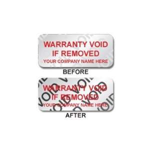  Warranty Void if Removed Labels 1.5 x 0.75 Office 
